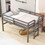 WF312787AAE Antique Gray+Solid Wood+MDF+Box Spring Not Required+Twin+Wood