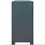 U_STYLE 40" Modern Cabinets with Unique Design Doors with 1 Adjustable Shelves,Suitable for Multiple Rooms Such as Living Room and Study Room WF313558AAV