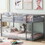 WF313561AAE Gray+Pine+Box Spring Not Required+Twin+Wood