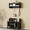 WF313576AAB Black+Particle Board+Primary Living Space