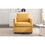 Mid Century Modern Swivel Accent Chair Armchair for Living Room, Bedroom, Guest Room, Office, Mustard Yellow WF315697AAY
