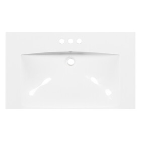 [Sink Only] 30" Bathroom vanity-Resin WF316072AAK