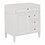30" Bathroom Vanity without Top Sink, Modern Bathroom Storage Cabinet with 2 Drawers and a Tip-out Drawer (NOT INCLUDE BASIN) WF316721AAK