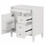 30" Bathroom Vanity without Top Sink, Modern Bathroom Storage Cabinet with 2 Drawers and a Tip-out Drawer (NOT INCLUDE BASIN) WF316721AAK