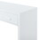 TREXM Modern Minimalist Console Table with Open Tabletop and Four Drawers with Metal Handles for Entry Way, Living Room and Dining Room (White) WF316903AAK