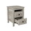 2-Drawer Farmhouse Wooden Nightstand with Well-proportioned Design and Sleek Lines, Wood Side Table with Storage Cabinet for Bedroom, Antique Gray WF317945AAG