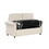 57.4" Pull Out Sofa Bed,Sleeper Sofa Bed with Premium Twin Size Mattress Pad,2-in-1 Pull Out Couch Bed,Loveseat Sleeper for Living Room,Small Apartment, Beige WF318065AAA