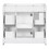 [Cabinet Only] 36" White Bathroom Vanity(Sink not included) WF318122AAK