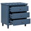 U_STYLE 3-Drawer Nightstand Storage Wood Cabinet WF319366AAV