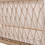 TREXM 1-Piece Woven Rope Outdoor Swing Sofa with Soft Cushions Seating 2 for Patio, Courtyard and Balcony (Beige) WF320727AAA