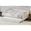 Twin Size Solid Wood Daybed with Trundle for Kids Teens Dorm Bedroom Multipurpose Guest Room or Home, White WF320978AAK