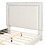 Queen Size Upholstered Bed,Modern Upholstered Bed with Wooden Slats Support, No Box Spring Needed, Easy assembly, Beige WF321752AAA