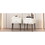 Modern Nightstands Set of 2 with Drawer and Crystal Handle, Elegant Rivet Velvet Design Bedside Table for Bedroom, Beige