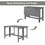 TOPMAX Farmhouse Wood Extendable Dining Table with Drop Leaf for Small Places, Gray