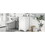 20" Bathroom Vanity with Sink, Bathroom Cabinet with Soft Closing Door, Storage Rack and Adjustable Shelve, White WF531249AAK