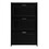 U-Can Shoe Storage Cabinet for Entryway with 3 Flip Drawers, Modern Shoe Organizer Cabinet, Free Standing Shoe Rack for Hallway, Living Room, Black WF531402AAB