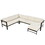 U-shaped multi-person outdoor sofa set, suitable for gardens, backyards, and balconies. WY000392AAA