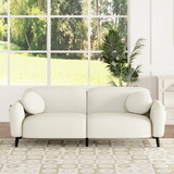 U_Style 83.9"Upholstered Sofa for Living Room, Bedroom, and Apartments WY000409AAA