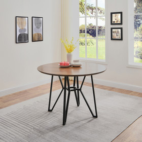 48" Dining Table with Metal Frame YCZ-2012-48RC