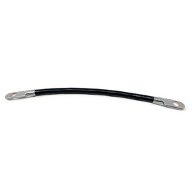 Tennant Black 10" Long, 4 Gauge Battery Cable With Eyelet Connectors