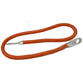 Gofer Red 30" Long, 4 Gauge Battery Cable With Eyelet Connectors