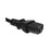 Gofer Power Cord, Nema 5-15P To C13, 16/3 Awg, 6Ft Long, Black