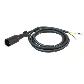 Gofer Lester: 3 Wire, 12Awg, 9Ft, Dc Cordset With 48V Cci Gray Molded Plug, Universal Charger Fit