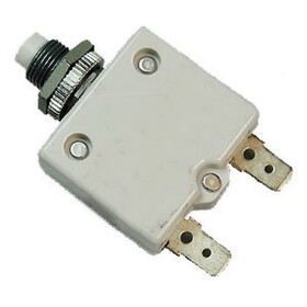 Gofer Push Button Circuit Breaker-10 Amp, 250Vac/50Vdc Type 1