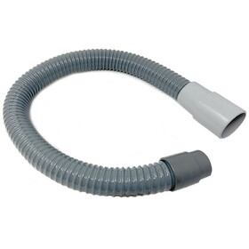 Factory Cat Hose Assembly-38.5" X 1.5" Smooth Grey, Includes One 1.5" Short Cuff & One 1.5" X 2" Enlarger