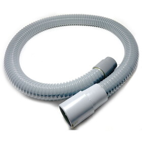 Factory Cat Hose Assembly-55" X 1.5" Smooth Grey, Includes One 1.5" Short Cuff & One 1.5" X 2" Enlarger