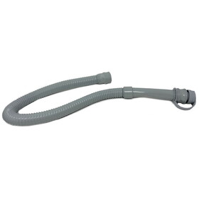Nilfisk Drain Hose Assembly-1.5" X 52" Molded Hose, Grey, Includes Drain Cap With Hanging Strap