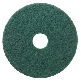 Gofer Pad - 13In, Green Scrubbing Pad, Conventional (5 Per Case)