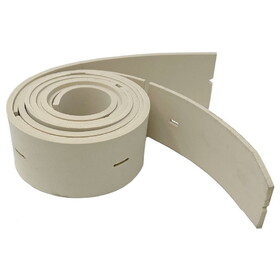 Gofer Squeegee Blade Set - Front And Rear Blades, Natural Rubber (Tan), Fits Windsor 86009840, 86009830