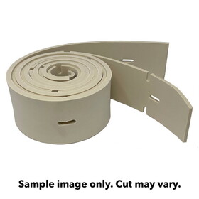 Gofer Squeegee Blade Set - Front And Rear Blades, Natural Rubber (Tan), Fits Advance 56407589
