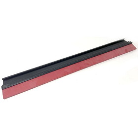 Squeegee Side Channel, Apex Single Edge, 3/8 Apex, 23.3 In, Fits Tennant 86859