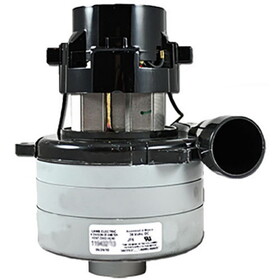 Nilfisk Ametek 122497-29 Vacuum Motor-Tangential Discharge, 24 Volt, 3 Stage With Inlet Shell & Plug