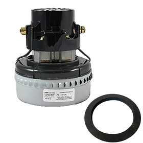 Gofer Vacuum Motor - Peripheral Discharge, 120 Volt, 2 Stage, 5.7In, Includes Gasket, Fits Husqvarna 593042301