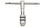 Field Tool Tw T-Hndl Std  1/16 - 5/32, #0 To #8 Tap Wrench