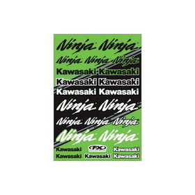 Kawasaki Ninja Sticker Sheet