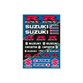 Suzuki GSXR Sticker Sheet