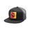 Suzuki Racing Snap-back Hat, black-grey