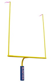 First Team All Pro HSC-SY All Pro 6 5/8" Diameter Football Goalpost for High School - Safety Yellow