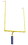 First Team All Pro HSC-SY All Pro 6 5/8" Diameter Football Goalpost for High School - Safety Yellow