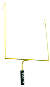 First Team All Star HSC-SY All Star 4 1/2" Diameter Football Goalpost for High School - Safety Yellow