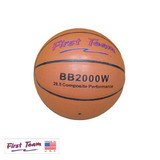 First Team BB2000W Women's 28.5 Synthetic Leather Basketball
