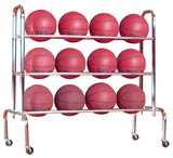 First Team FT15 Economy Ball Carrier (Holds 12 Basketballs)