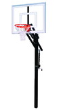 First Team Jam II Jam Direct Bury Basketball System with 36x48 acrylic backboard