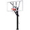First Team Stainless Olympian Supreme Stainless Steel Olympian Bolt Down Basketball System with 42x72 acrylic backboard
