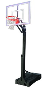First Team OmniChamp II  OmniChamp Portable Basketball System with 36x48 acrylic backboard