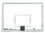 First Team PH4260 42"X60" PowerHouse Tempered Glass Backboard, Price/EA